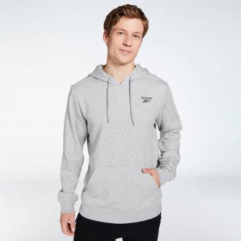 Felpa con cappuccio Reebok Identity Logo Grigio