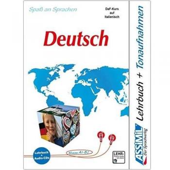 ASSiMiL Il Tedesco: Deutschkurs in italienischer Sprache, Lehrbuch (Niveau A1-B2) + 4 Audio-CDs