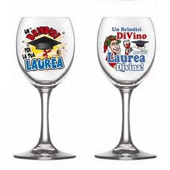 Vaso Di Vetro Laurea Regalo