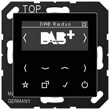 Jung DABASW Smart Radio DAB+ Schwarz Serie A / AS