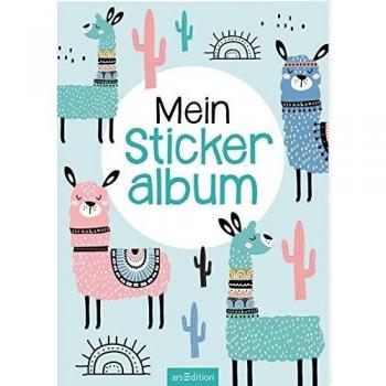 Mein Stickeralbum - Lamas