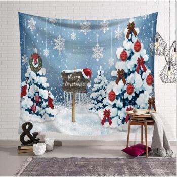 Tenture féérique de Noël