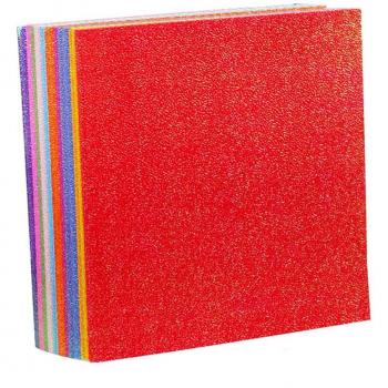 Multicolored Glitter Felt Sheets for DIY
