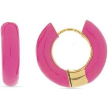 Pendientes Africa de Luxenter, acabados en oro amarillo de 18k