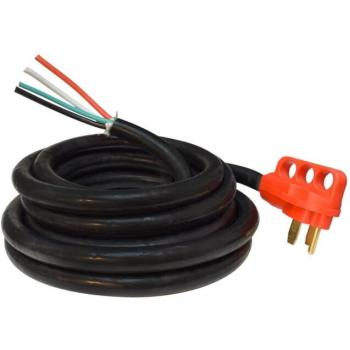 Valterra 50 Amp Non-Detachable Power Cord, 25ft