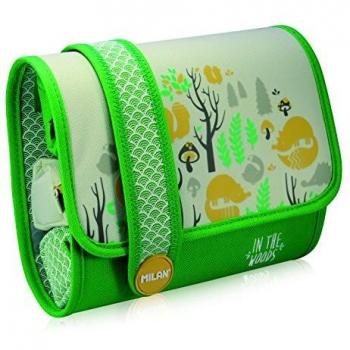 Estuche Milan Multipencilcase In The Woods Verde