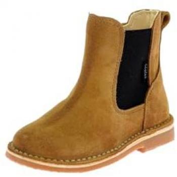 Bottines Bébé Aster Cuir Abostic Beige Taille 27