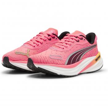 Sapatilha de Running Puma Magnify Nitro 2 Tech Feminina (Rosa/Preto) – 40