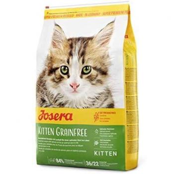 Krmivo pre mačky JOSERA KITTEN GRAINFREE, pre dospievajúce, gravidné a kojace mačky, 10kg