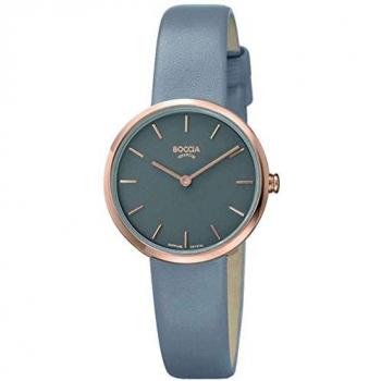 Boccia Titanium Slim Damenuhr 3279‑03 – Modernes Design in Titan