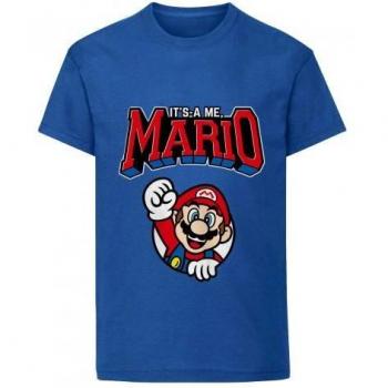 Maglietta per Bambini Super Mario Varsity