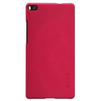 NILLKIN Super Translúcido Shield Case for Huawei Ascend P8 - In Red Glossy
