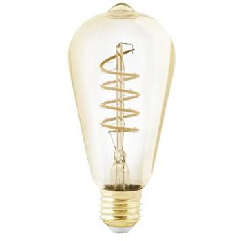 EGLO Vintage LED Leuchtmittel E27 4W amber 2000K