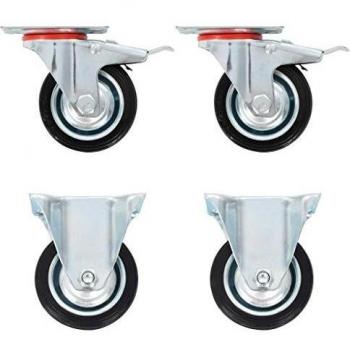 75 mm Casters (Set of 8), vidaXL