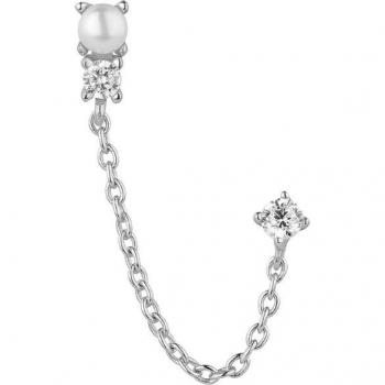 Piercing múltiple Earcandy Martinica Pearl elaborado en Plata de Ley 925