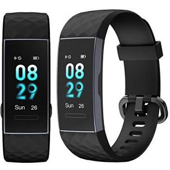 Aquarius Black IP67 Fitness Tracker