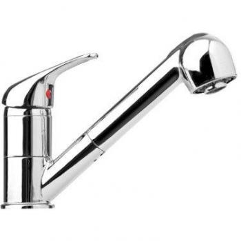 Hoga Spültischarmatur Supra chrom mit Geschirrbrause