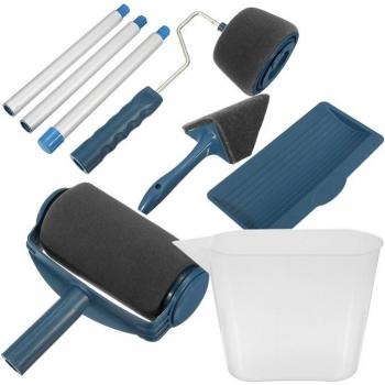 Flocked Edger Paint Brush Set