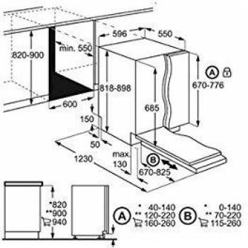 Lavastoviglie da Incasso 14 Coperti A+++ Neff S517T80D6E