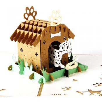 3D Wenskaarten Huisdier Verjaardag - Set van 3