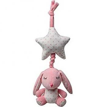 KIOKIDS Giostrina Sospesa Coniglio Rosa 27cm