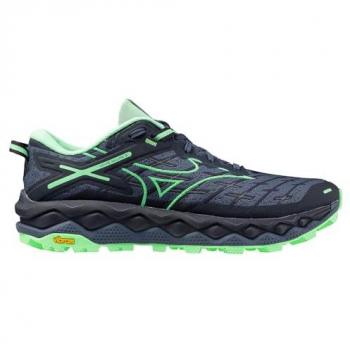 Mizuno Wave Mujin 10 Trail Running Zapatilla Hombre Verde Oscuro