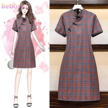 M-4XL Traditional Chinese Summer Dress