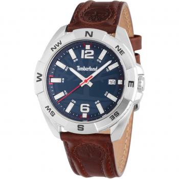 Timberland Armbanduhr Millinocket Braun Analoguhr 45 mm