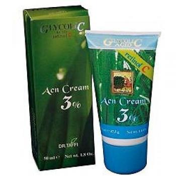 Acn Cream 3% Glicolic Acid Dr.Taffi 50ml