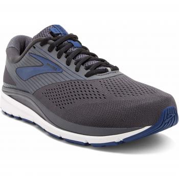 Brooks Herren Addiction 14 Graue Laufschuhe in Größe 49.5 EU