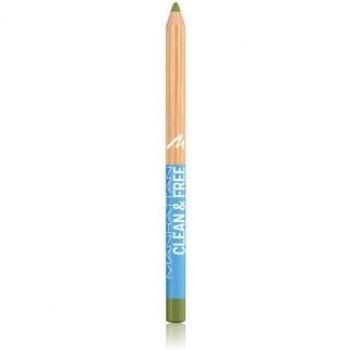 Manhattan Make-up Augen Clean + Free Eyeliner Pencil 004 Soft Orchard