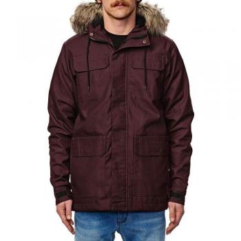 Globe Goodstock Thermal Parka Jacket - Parka, Hombre, Rojo