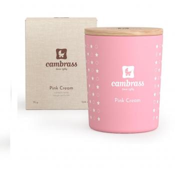 Star Pink Cream candela aromatica 10 cl – 5,5×5,5×6,5 cm
