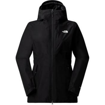The North Face W HIKESTELLER Parka Shell Jacket, Damen, M, Schwarz (TNF Schwarz), 100 % Polyester, Übergangsjacke