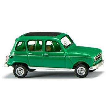 Wiking 0224 46 H0 Renault R4 with Folding Roof Green