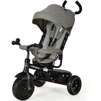 Poussette pliable Coast - Confort réglable - Bleu