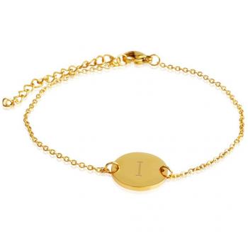 Initialen Armband für Frauen | Mädchen mit Gravur Ida