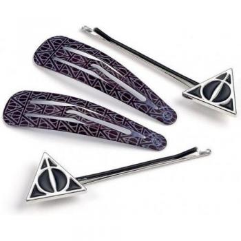 Conjunto de pinzas para el pelo Harry Potter - Relíquias da Morte (Paquete de 4)