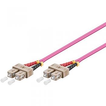 Câble Fibre Optique SC 5 m OM4 Violet