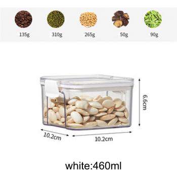 Transparent Kitchen Storage Jars