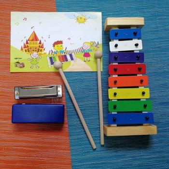 8-Key Glockenspiel for Children