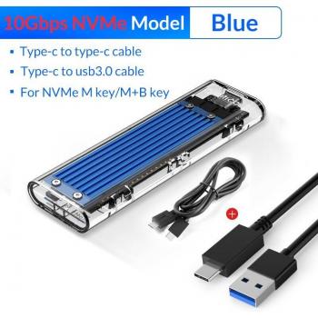 ORICO M.2 NVME/SATA Dual Signal Case