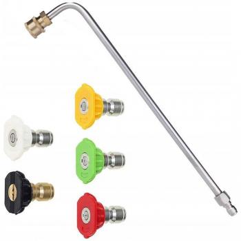 Rosfix 5ugelli rapido per idropulitrice con lancia 1/4 pieghevole 90°