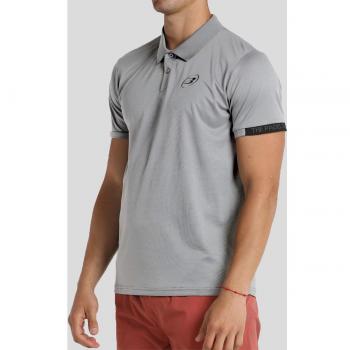 Polo Bullpadel Standard Homme Gris Clair
