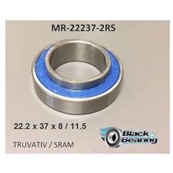 Black Bearing MR22237-2RS 20 x 27 x 4 mm