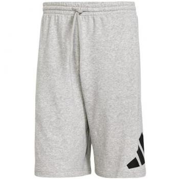 Shorts Adidas Essentials Logo Térmico Gris / Negro – Masculino