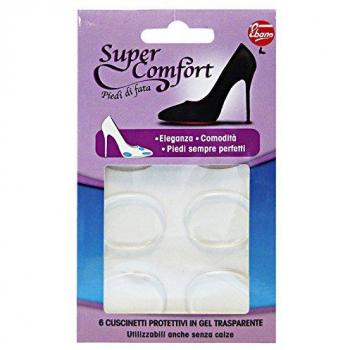 Cuscinetti in Gel per Scarpe - 6 Cuscinetti Trasparenti