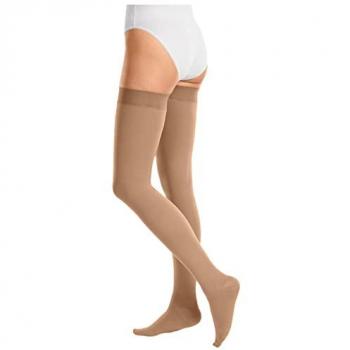 Calza autoreggente corta cotton mediven classe di compressione 1 punta aperta 4 y55910