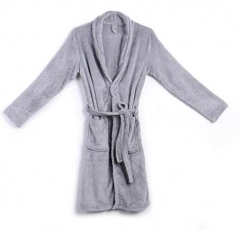 Men's V Neck Long Sleeve Robe