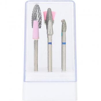 Set de Puntas para Taladro de Uñas - 7 Uds para Manicura y Pedicura